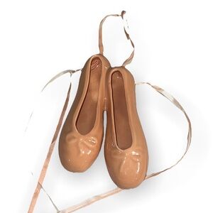 Ceramic Ballet Slippers Camel Wall Decor
